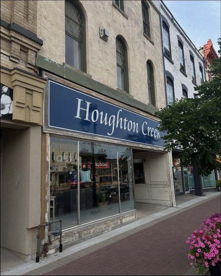 Houghton Creek storefront before